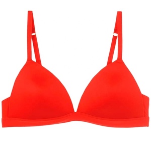 HL-B22 <span class=keywords><strong>Reggiseno</strong></span> Estivo Sexy da Donna <span class=keywords><strong>con</strong></span> Coppe Triangolari Imbottite Traspiranti <span class=keywords><strong>Senza</strong></span> <span class=keywords><strong>Ferretto</strong></span> - Product Image 3