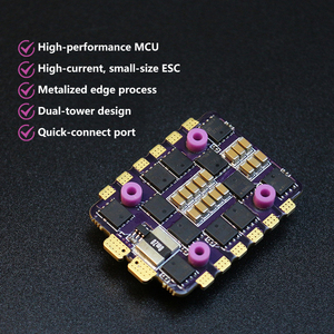 Mini Controlador Electrónico de Velocidad (ESC) 4 en 1, 3-6s, 20X20, para Drones de Plano Cruzado, Distancia de Paso Pequeña, 45A - Product Image 3
