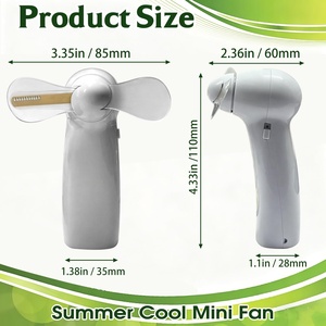 Mini Portable Glow <b>Light</b> LED Message Fan Customized Text Flash Display Handheld Electric for Wedding Party Giveaways for Guest - Product Image 2