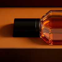 Boîte cadeau personnalisée pour eau de toilette marron et boîte de présentation magnétique pour parfum avec boîte en papier pour emballage de parfum