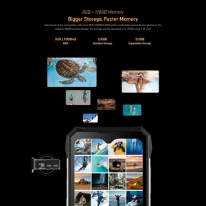 Meilleur prix Version globale d'origine <span class=keywords><strong>DOOGEE</strong></span> <span class=keywords><strong>S89</strong></span> téléphone robuste caméra de Vision nocturne 12000mAh 8GB + 128GB Octa Core CPU LTE cellulaire - Product Image 4