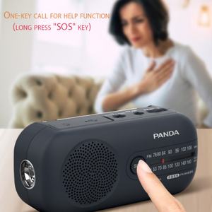 Radio de Emergencia Recargable Portátil Pequeña con Manivela, Esencial para el Hogar y Exteriores, Venta al por Mayor de Fábrica - Product Image 4
