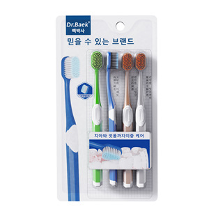 Cepillo de Dientes Dr.Baek de Cabeza Ancha con Cerdas Suaves para Adultos, Limpieza Manual - Product Image 5
