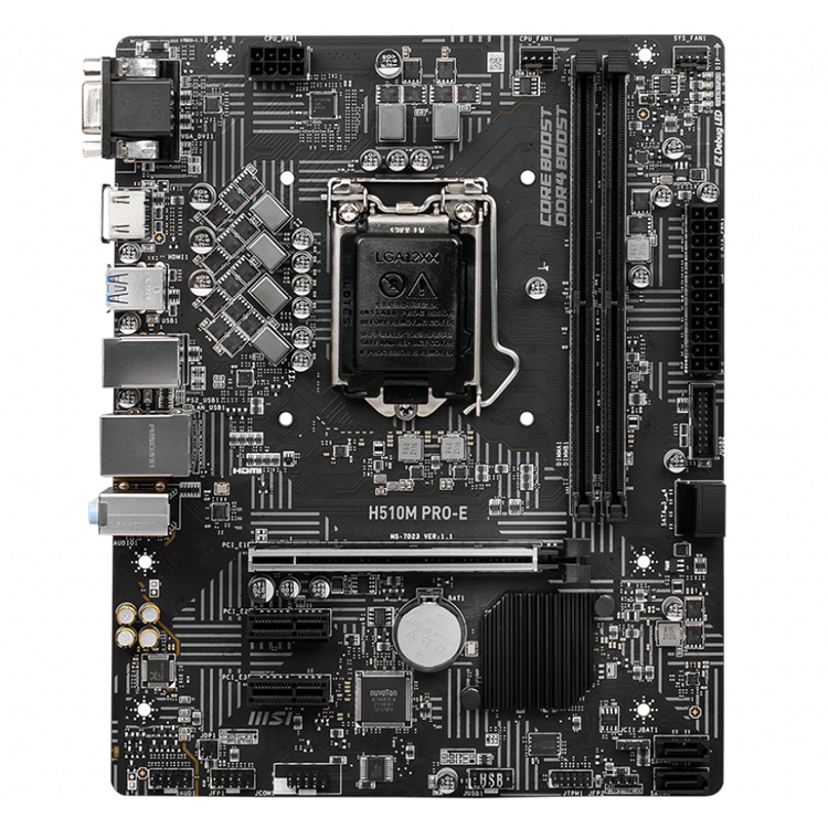 MSI H510M PRO-EゲーミングマザーボードLGA 1200ソケット