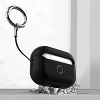Étui pour Airpods 5 4, personnalisé, en TPU, texture cuir, antichoc, protection pour écouteurs, compatible avec Apple Airpods Pro 3 4 2