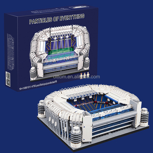 1/600 Bernabeu <span class=keywords><strong>estadio</strong></span> modelo DIY conjunto de montaje construcción Modular bloques de construcción juguetes 4750 Uds - Product Image 6
