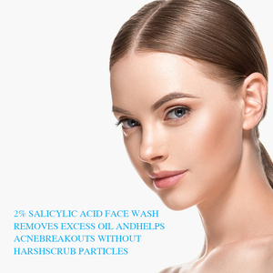 2% <span class=keywords><strong>acide</strong></span> <span class=keywords><strong>salicylique</strong></span> 0.05% micro-exfoliant Lha nettoyant pour le visage blanchissant supprimer les points noirs rétrécir les Pores nettoyage en profondeur soins <span class=keywords><strong>de</strong></span> la peau - Product Image 5