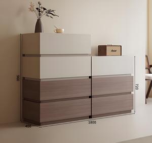 Nhà Máy Giá Stylish trắng bằng gỗ ngực của ngăn kéo và lưu trữ tủ - Product Image 3