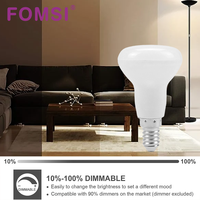 Ampoule LED FOMSI 7W R50 Dimmable, Vente en Gros, Éclairage Résidentiel, Culot E14, Sans Scintillement Vidéo, Éclairage Intérieur AC 220V