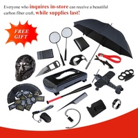 Kit de carrosserie de pièces extérieures de voiture de Style OEM pour Ferrari 296 GTB coins de pare-chocs avant en Fiber de carbone sèche jupes latérales Kit de carrosserie de panneau de moteur
