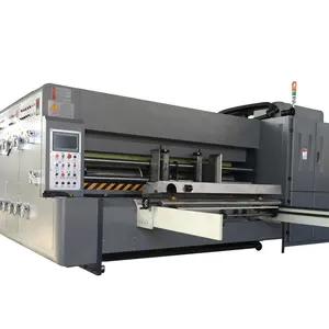 Carton box packing machine for manufacturing plant/printing slotting