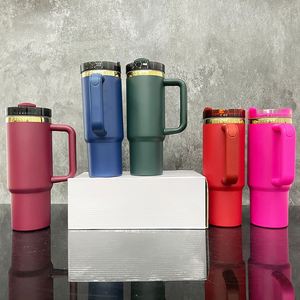 Gobelets de voyage isothermes sous vide de 30 oz, revêtement poudré, finition dorée miroir sous le dessus, pour gravure laser, thème Noël - Product Image 2