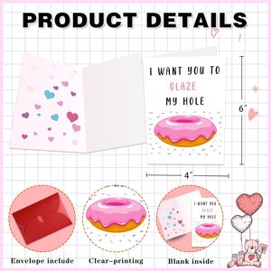 Carte coquine de la <span class=keywords><strong>Saint</strong></span>-<span class=keywords><strong>Valentin</strong></span> pour petit ami petite amie carte de voeux drôle cadeaux pour lui ses cartes d'anniversaire pour mari femme - Product Image 4