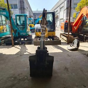 Miniexcavadora sobre orugas Komatsu PC55MR usada, 6 toneladas, alta calidad, buen estado, estabilidad hidráulica del motor, 1 año de garantía - Product Image 3