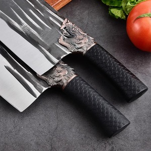 Chopping Knife Set 8-9.9in Polished Straight Edge For Kitchen Meat Cutting Butchering Deboning - Product Image 2