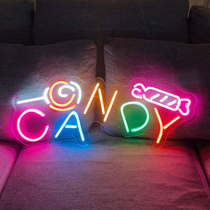 <strong>Personalised</strong> Led Neon <strong>Sign</strong> Candy <strong>Bar</strong> Stand Neon <strong>Sign</strong> for Candy Store Decoration - Product Image 5