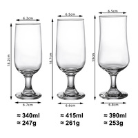 Verre à cocktail en gros, verre à jus, verre haut, verre à vin rouge, verre à boisson, verre à bière, verre à lait, usage domestique