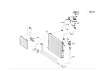 Bouchon de radiateur pour système de refroidissement automobile, couvercle de réservoir d'eau de voiture, remplacement pour plusieurs modèles de véhicules