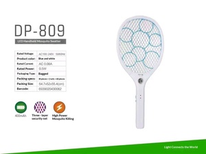 <span class=keywords><strong>Raqueta</strong></span> Eléctrica Recargable para Matar Mosquitos, Segura, con Rejilla, para Atrapar Insectos en Interiores del Hogar - Product Image 2
