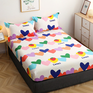 Manufacturer Eco Friendly <strong>Printing</strong> Single Bed Fitted Sheet King Size <strong>100</strong>% Cotton 4Pcs <strong>Bedding</strong> <strong>Set</strong> - Product Image 2