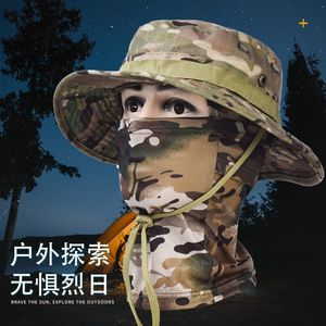 Offre Spéciale haute qualité pêcheur tactique chapeau décontracté formel toile seau casquette hiver Camouflage Polyester <span class=keywords><strong>pour</strong></span> une utilisation en extérieur - Product Image 2