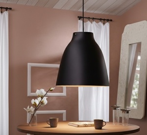 Lampes suspendues en laiton contemporaines LED Finition noire crème Dimmable Éclairage suspendu au plafond Couleur personnalisée Installation facile - Product Image 2