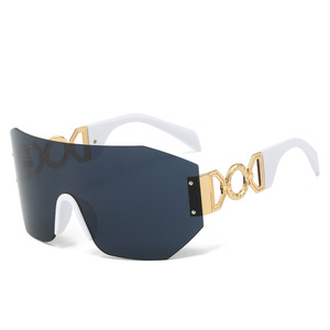 Twooo <span class=keywords><strong>occhiali</strong></span> 40001 oversize One Piece UV400 alla moda di design donne <span class=keywords><strong>occhiali</strong></span> da sole uomo - Product Image 4