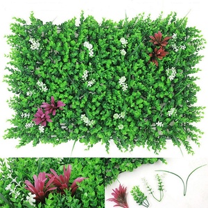 V-3020 Suspendu Décoratif Plante Artificielle Mur D'herbe Feuille Verte pour la Décoration - Product Image 6