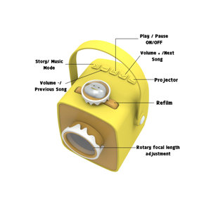 2025 trẻ em mới 'âm nhạc câu chuyện-kể Máy Sáng tạo câu chuyện máy chiếu phong phú nội dung sao hiệu ứng OEM ngôn ngữ tiếng anh mô hình - Product Image 6