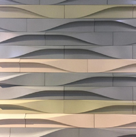 PYRAMID B-3D UHPC Carrelage décoratif pour mur en béton