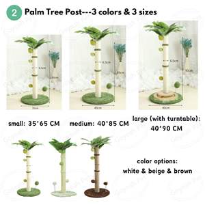 Multi tamaño lindo gato rascador estilo de dibujos animados apretado Sisal estable gato rascador - Product Image 4