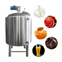 Réservoir de mélange de processus de jus de pomme de fruit de veste d'eau 1000L