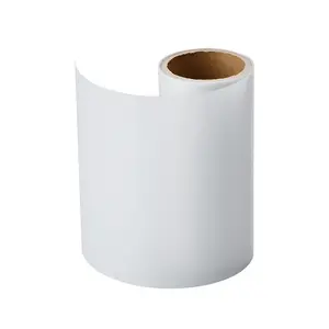Yapışkanlı kağıt özelleştirilmiş yüksek kaliteli beyaz Glassine yapışkanlı kağıt