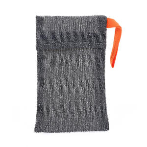 Sac économiseur de savon exfoliant en fibre de nylon très vendu sac à linge en maille avec étiquette privée sac à savon en mousse écologique - Product Image 6