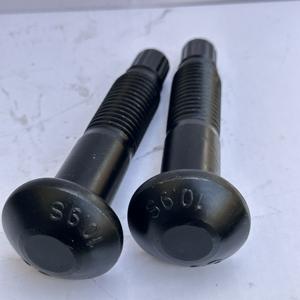 Bulloni a torsione in acciaio legato 10.9S ad alta resistenza GB/T 3632, set completo con dado e rondelle, M27, finitura ossido nero, esagono esterno - Product Image 3