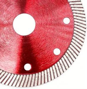 Lame de scie diamantée turbo à chaud de 115 mm, OEM industriel, avec corps ondulé, pour couper le granit, le marbre, la pierre, la céramique et les carreaux - Product Image 4