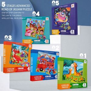 Juguetes Educativos de Viaje para Preescolares, 3 en 1, Libro de Rompecabezas de Dibujos Animados, Rompecabezas Magnéticos para Niños - Product Image 4