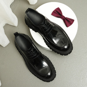 Chaussures de marche décontractées et habillées en cuir véritable de haute qualité, nouveau style anglais simple, pour l'été - Product Image 2