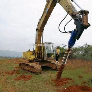 Beiyi 800Mm Grondboor Boormachine Boormachine Met Kernmotor Voor Graafmachine - Product Image 5