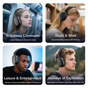 Phong cách mới SY-T9 nhà máy ODM giá chất lượng cao đầy màu sắc Tai nghe không dây Trọng lượng nhẹ có thể gập lại bt5.3 Tai nghe casque auriculares - Product Image 4