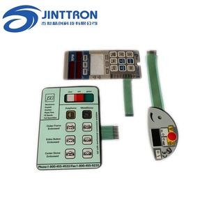 Teclado de Membrana Estándar Duradero con Domo Metálico, Botones en Relieve, Conector, LED Integrado y Ventana, etc. - Product Image 2