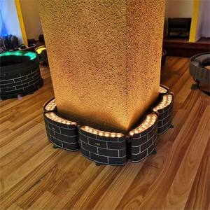 Éclairage solaire en aluminium <span class=keywords><strong>pour</strong></span> <span class=keywords><strong>jardin</strong></span>, lampe LED extérieure, piquet, éclairage paysager, éclairage d'arbre, lumière de balise électrique IP65, projecteur annulaire - Product Image 4