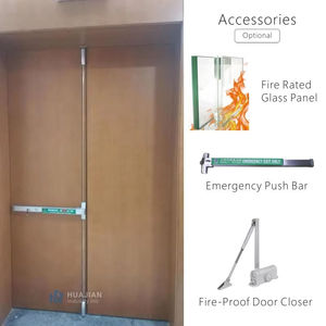 Nhà Máy Bán Buôn Hiện Đại Thiết Kế Đơn Giản Nội Thất Cháy Cửa Thoát Hiểm Khách Sạn Căn hộ Phòng Bằng Gỗ Mạnh Mẽ Nội Thất Cháy Cửa - Product Image 4