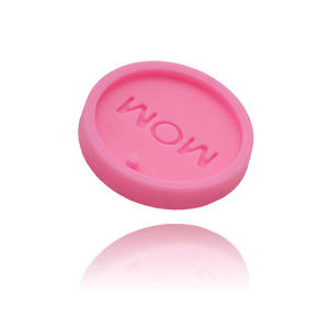 Moule en Silicone en forme de lettres de <span class=keywords><strong>maman</strong></span>, porte-clés rond, cadeau d'anniversaire, moules en époxy Miniature, 1 pièce - Product Image 2