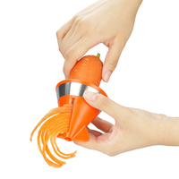 Outils de cuisine utiles et bon marché, coupe-légumes en spirale SS, aiguiseur de carottes, éplucheur de légumes et éplucheur de concombre