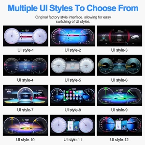 Navihua <b>for</b> Mercedes Benz ML 2012-2015 <b>Car</b> Upgrade LCD Dashboard Auto <b>Speedometer</b> Linux System Carplay Panel <b>Car</b> Digital Cluster - Product Image 6