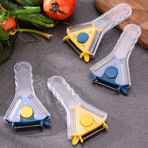 Most Popular 3 in 1 Portable Stainless Steel Blades and <b>Vegetable</b> Potato Fruit Skin Inox Peeler of Kitchen Ware - Product Image 6