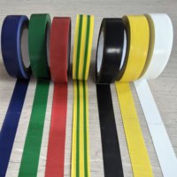 Ruban adhésif électrique en PVC de qualité professionnelle résistant à la chaleur avec adhésif en caoutchouc ignifuge et imperméable pour usage domestique