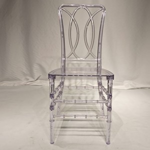 เก้าอี้พลาสติกใสแบบเชียวารี ทิฟฟานี่  แบบซ้อนได้ สำหรับงานแต่งงาน งานเลี้ยง งานอีเว้นท์ ร้านอาหาร โรงแรม เฟอร์นิเจอร์เชิงพาณิชย์ - Product Image 4