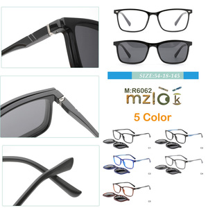 Kính mắt gọng vuông TR90 uốn cong bán buôn Mizilook với tròng kính phân cực dành cho nam và nữ - Product Image 2